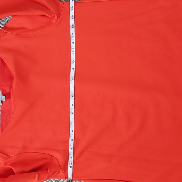 EUC COS orange tunic, size Large - Picture 7 of 7